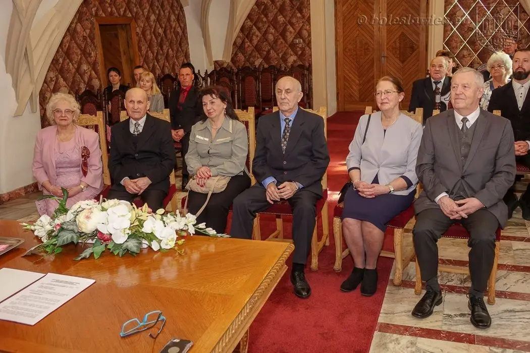 Trzy bolesławieckie pary świętowały jubileusz małżeństwa