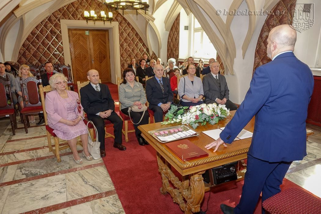 Trzy bolesławieckie pary świętowały jubileusz małżeństwa
