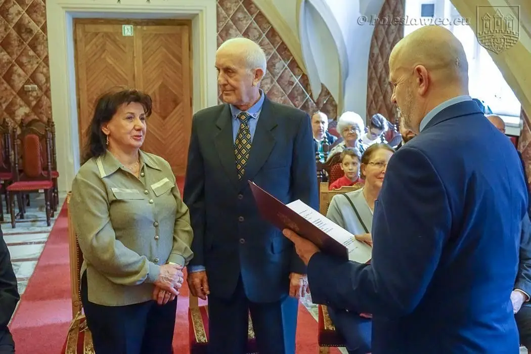 Trzy bolesławieckie pary świętowały jubileusz małżeństwa