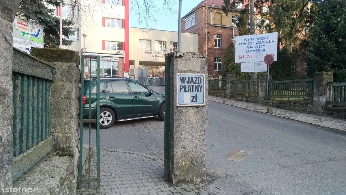 Jest problem z parkowaniem przy szpitalu powiatowym?