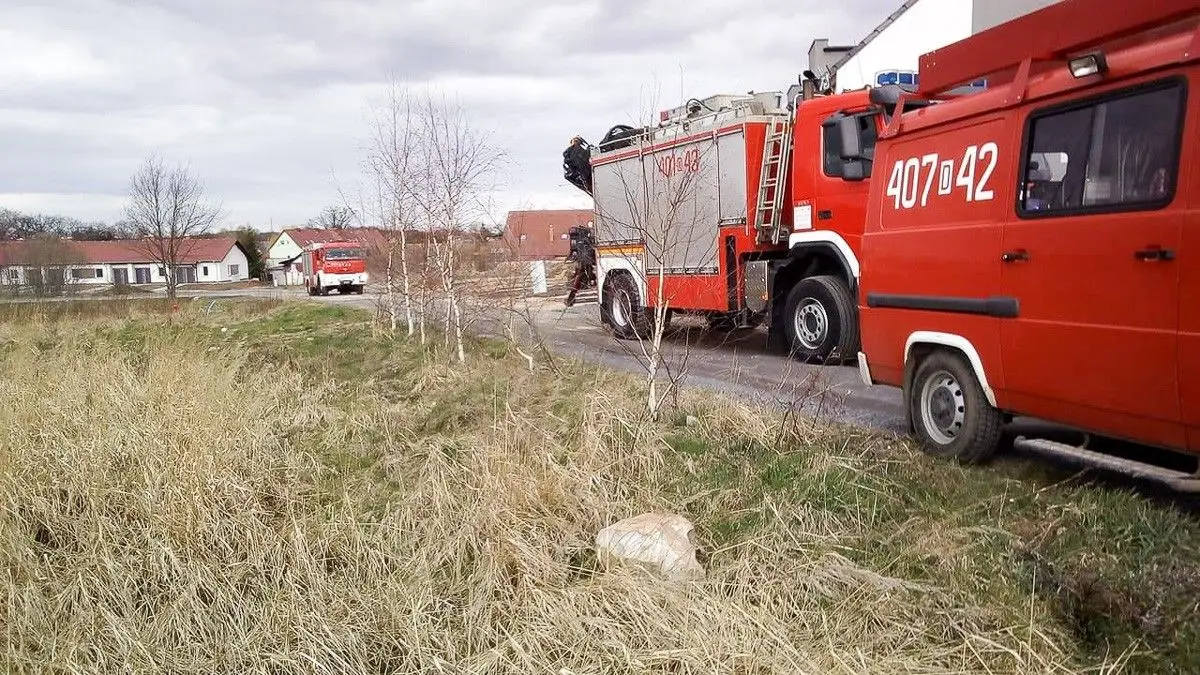 Wybuch gazu w Nowogrodźcu? Nie, próba ciśnieniowa