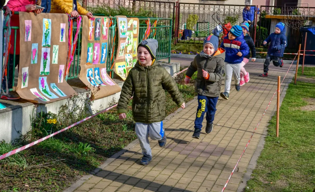 Nasze przedszkolaki pobiegły, aby pomóc dzieciakom z hospicjum