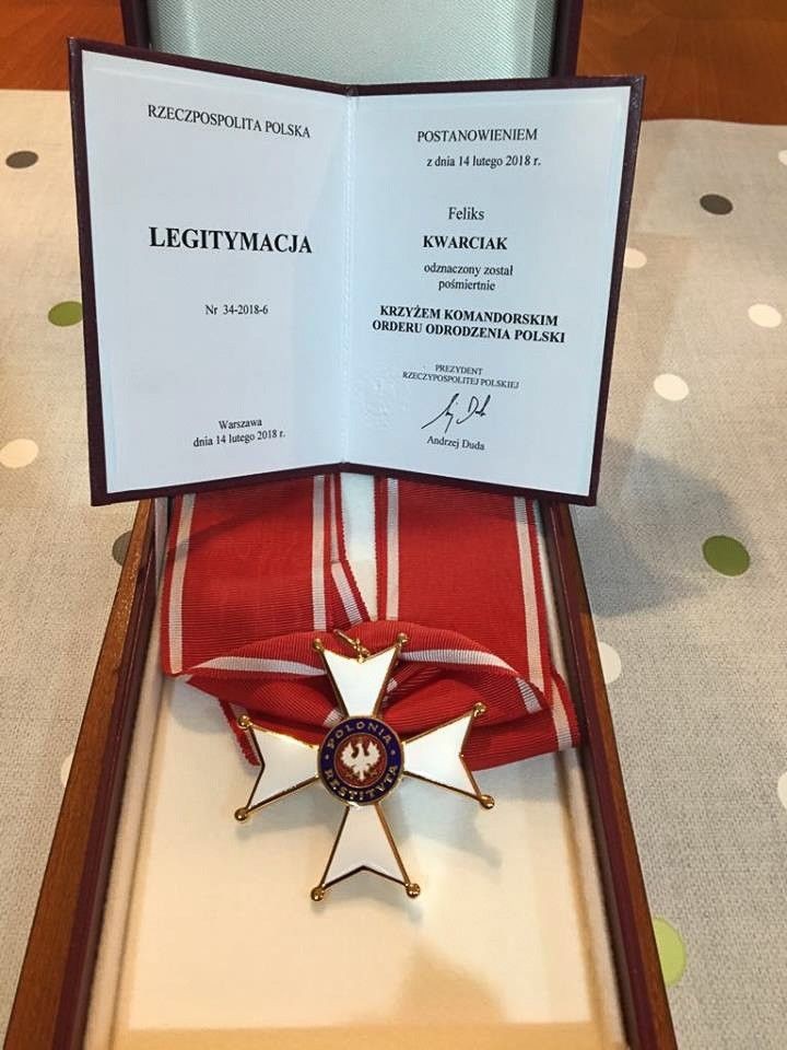 Uratował 15 Żydów w czasie wojny. Pośmiertnie docenił go prezydent RP Andrzej Duda