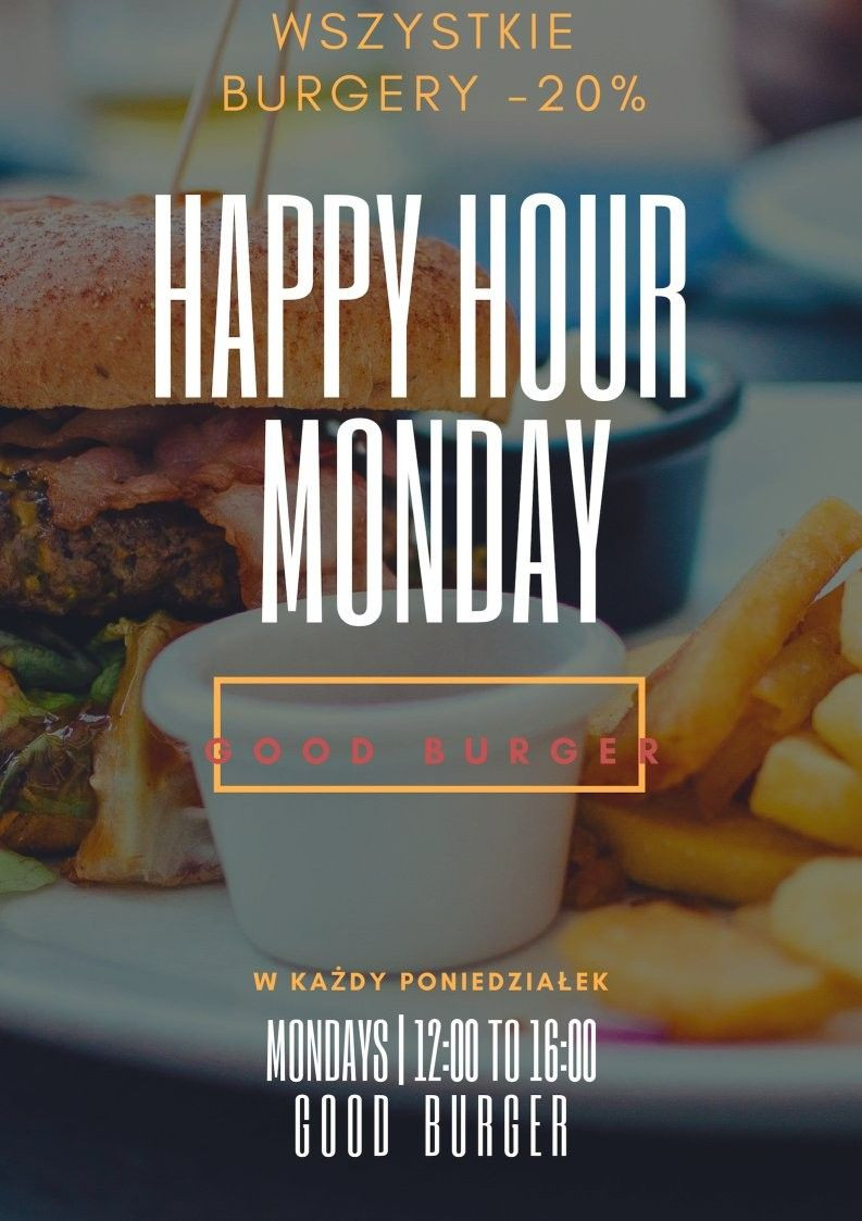 Promocje Good Burger