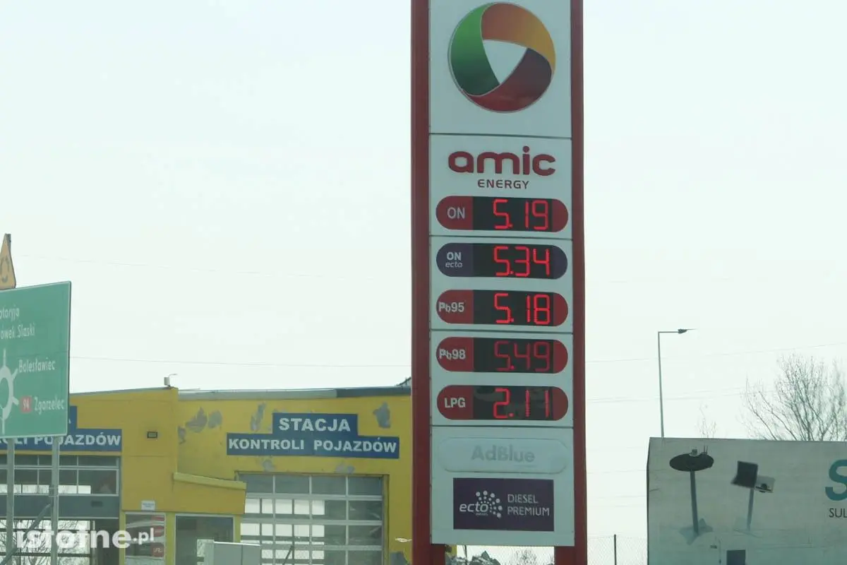 Ceny paliw w Bolesławcu - 3 kwietnia 2019 roku