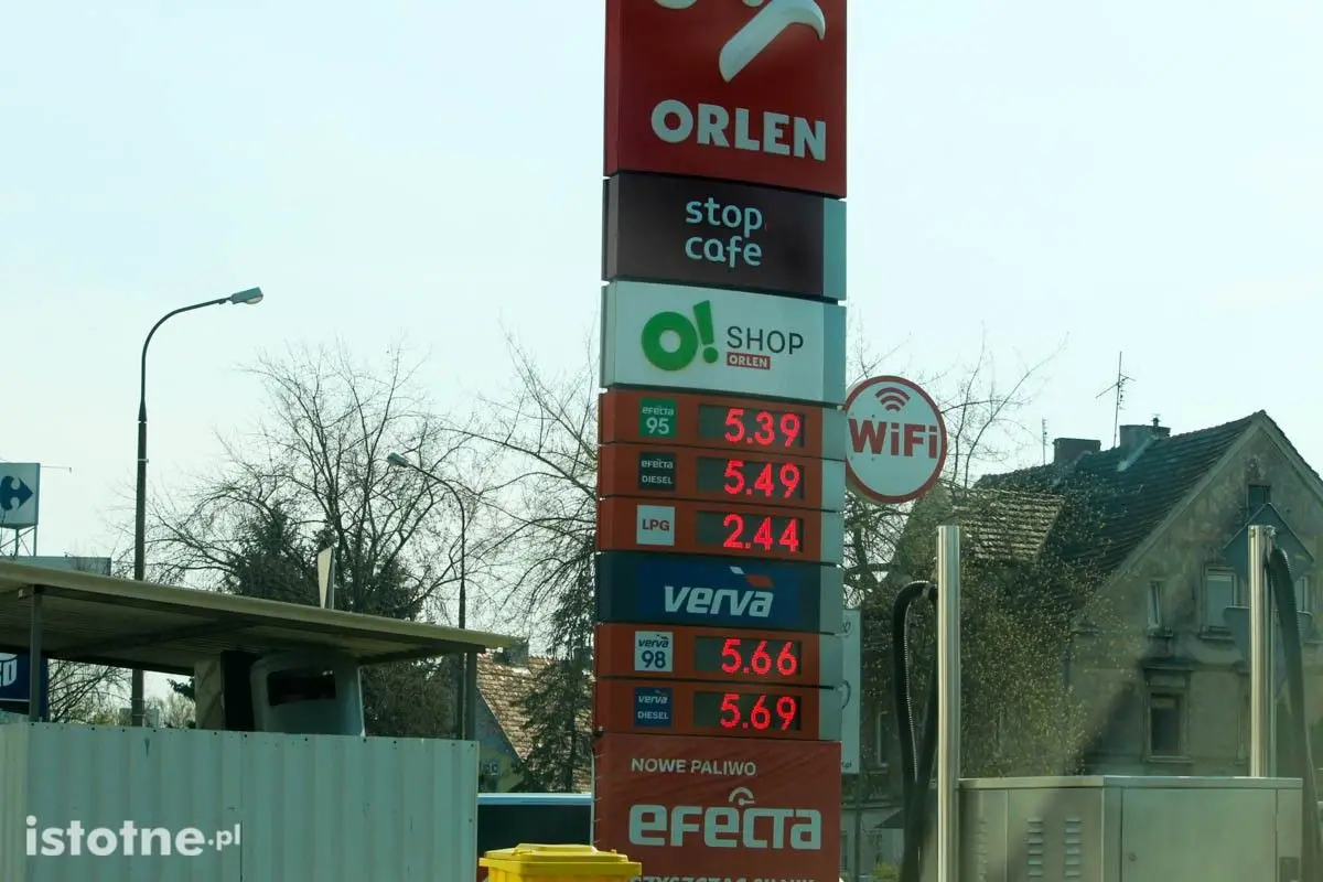 Ceny paliw w Bolesławcu - 3 kwietnia 2019 roku