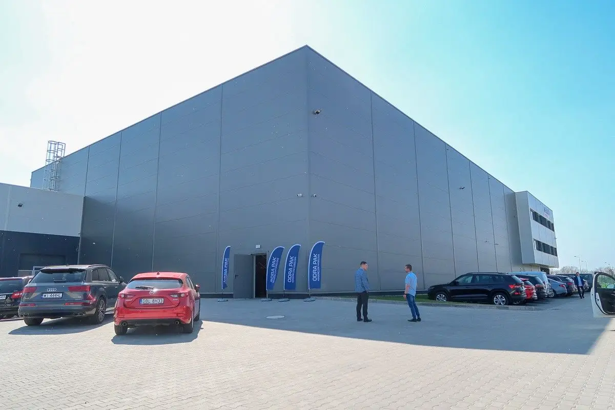 Otwarcie centrum logistycznego Odra Pak w Bolesławcu