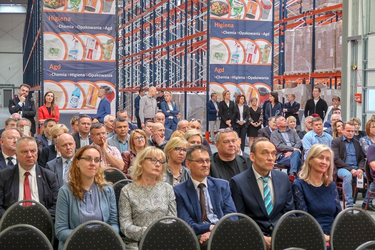 Otwarcie centrum logistycznego Odra Pak w Bolesławcu