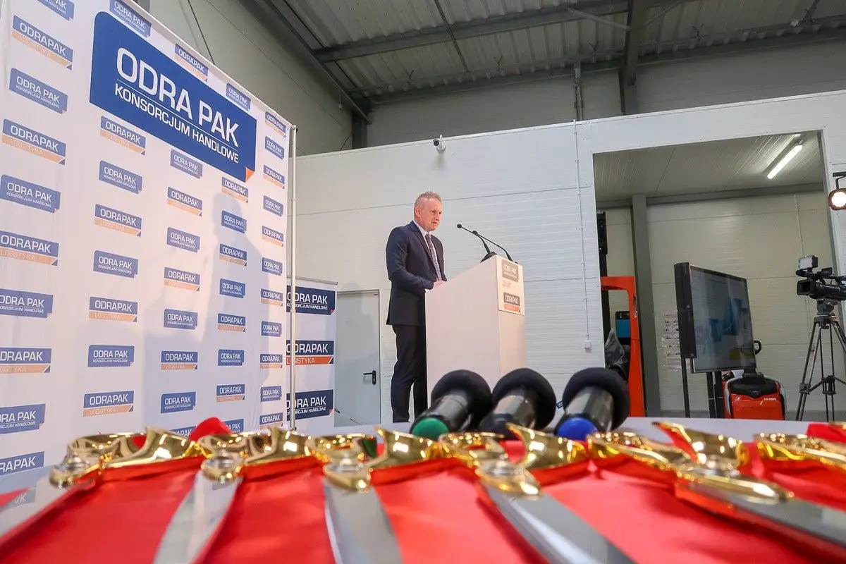 Otwarcie centrum logistycznego Odra Pak w Bolesławcu