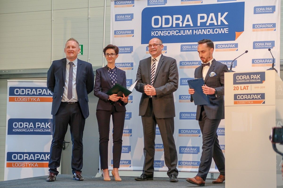 Otwarcie centrum logistycznego Odra Pak w Bolesławcu