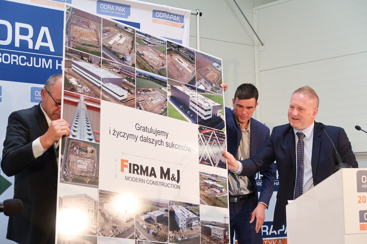 Otwarcie centrum logistycznego Odra Pak w Bolesławcu