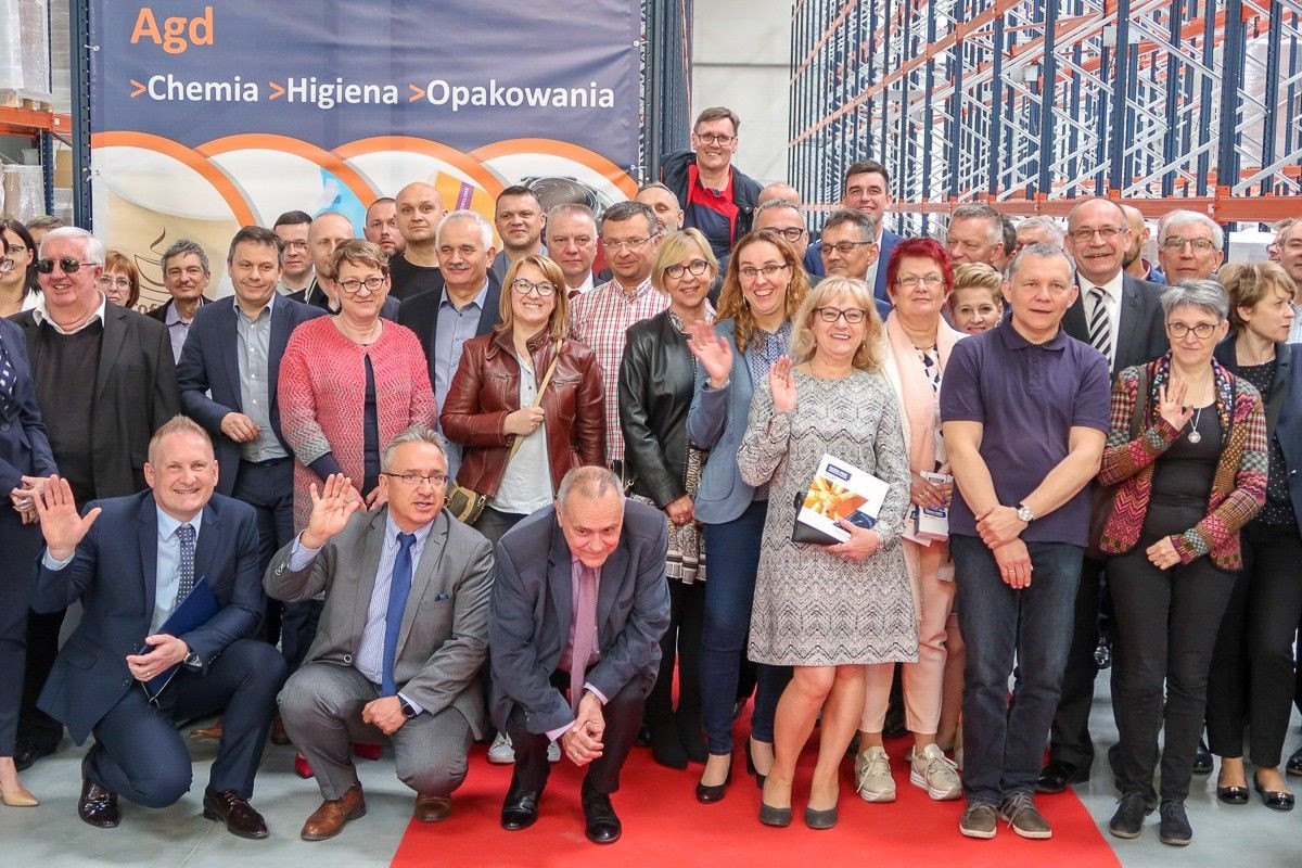 Otwarcie centrum logistycznego Odra Pak w Bolesławcu