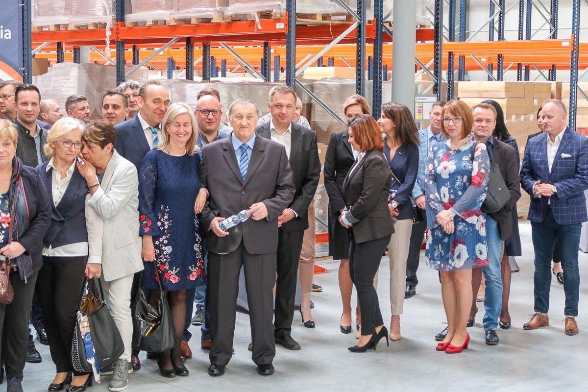 Otwarcie centrum logistycznego Odra Pak w Bolesławcu