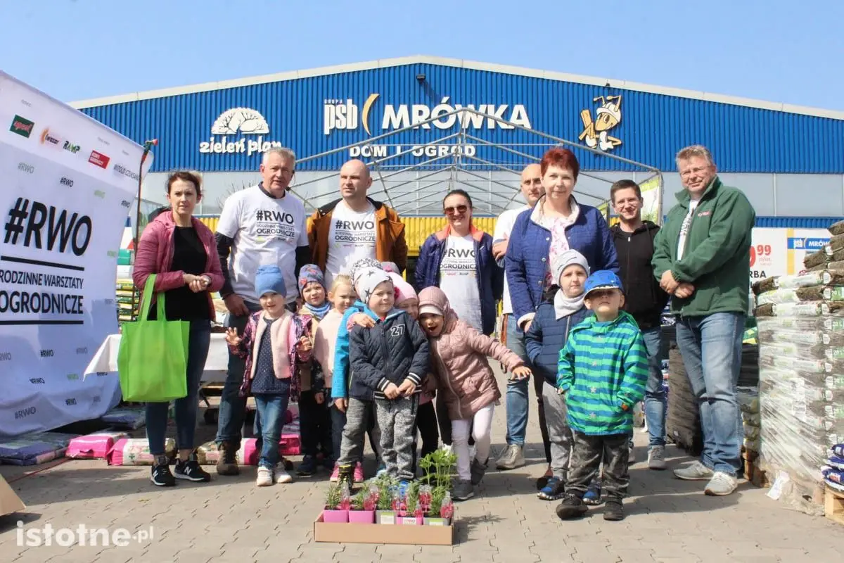 Przedszkolaki w PSB Mrówka