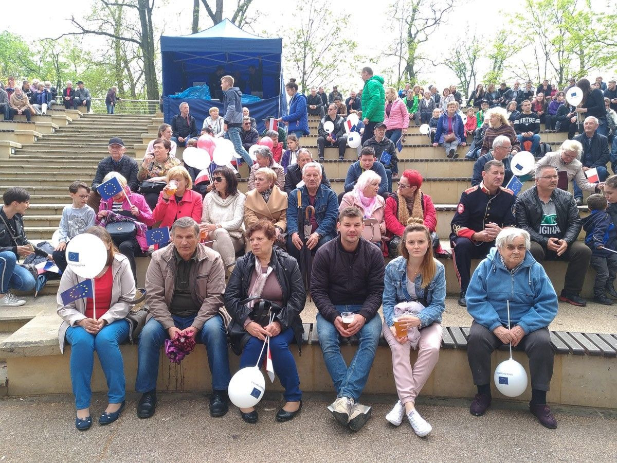 Majówka w parku miejskim