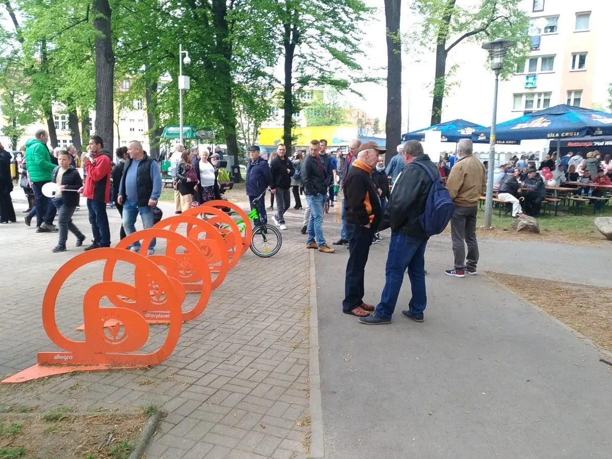 Majówka w parku miejskim