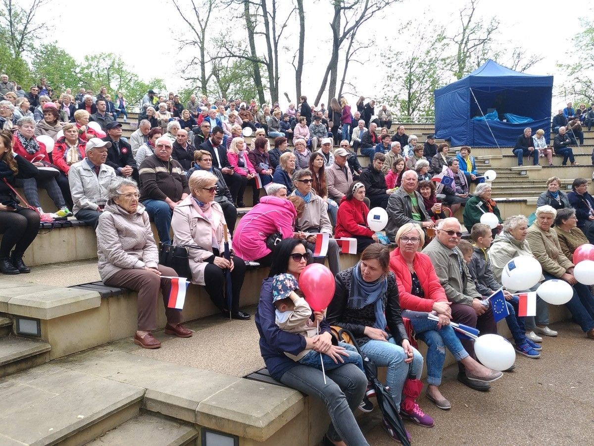 Majówka w parku miejskim