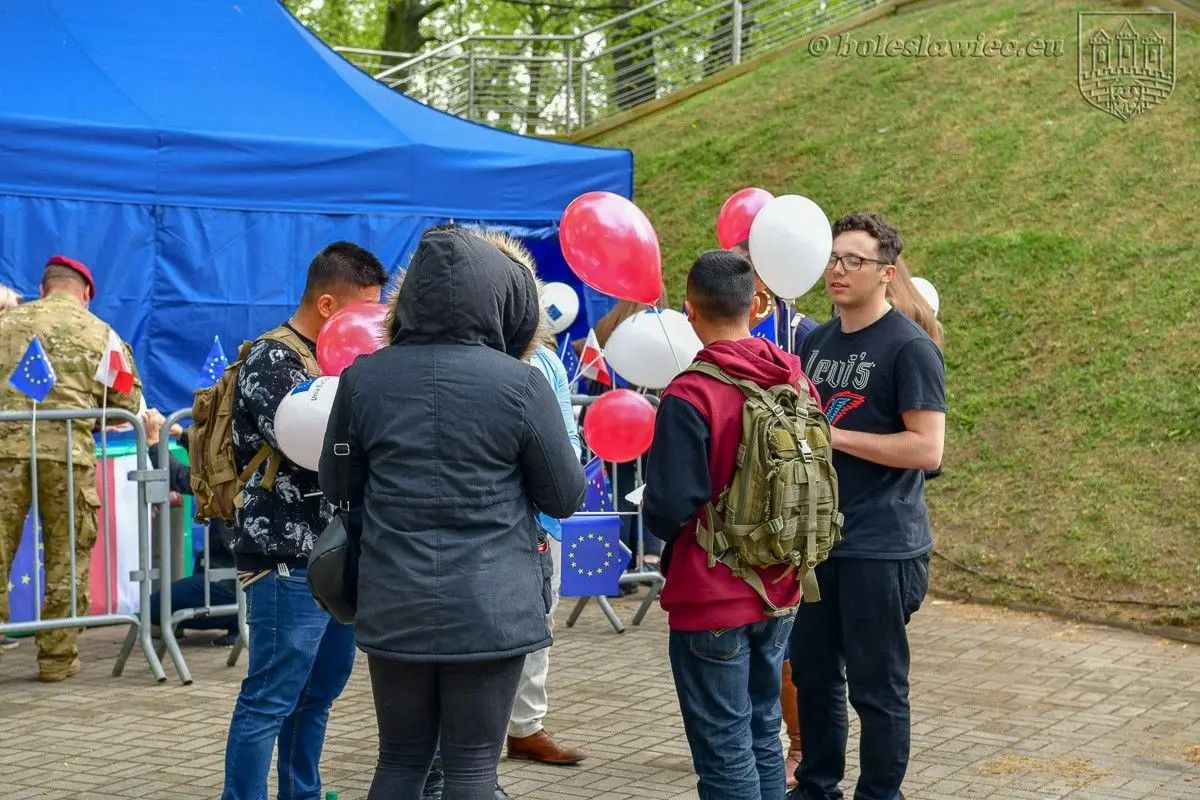 Bolesławiec Residents Celebrated the 15th Anniversary of Poland’s Membership in the European Union
