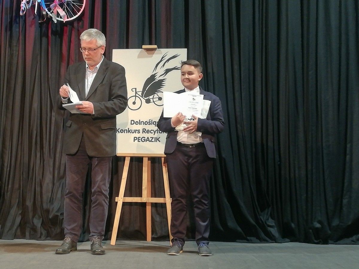Daniel Pielichaty, laureat Pegazika z Ocic