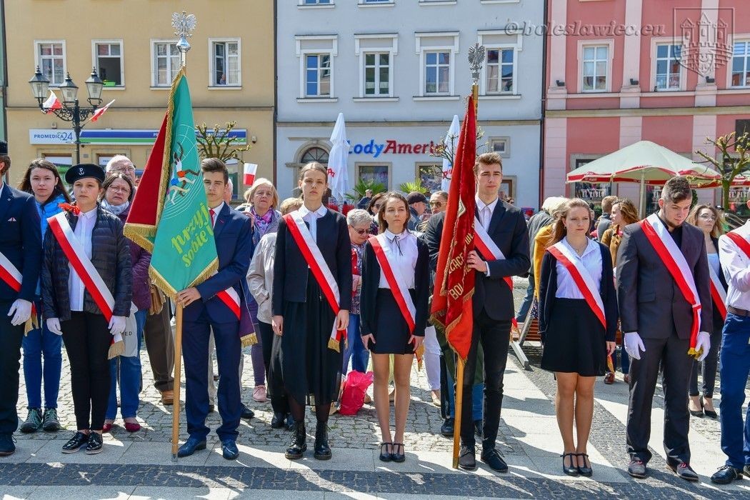 Dzień Flagi na bolesławieckim Rynku