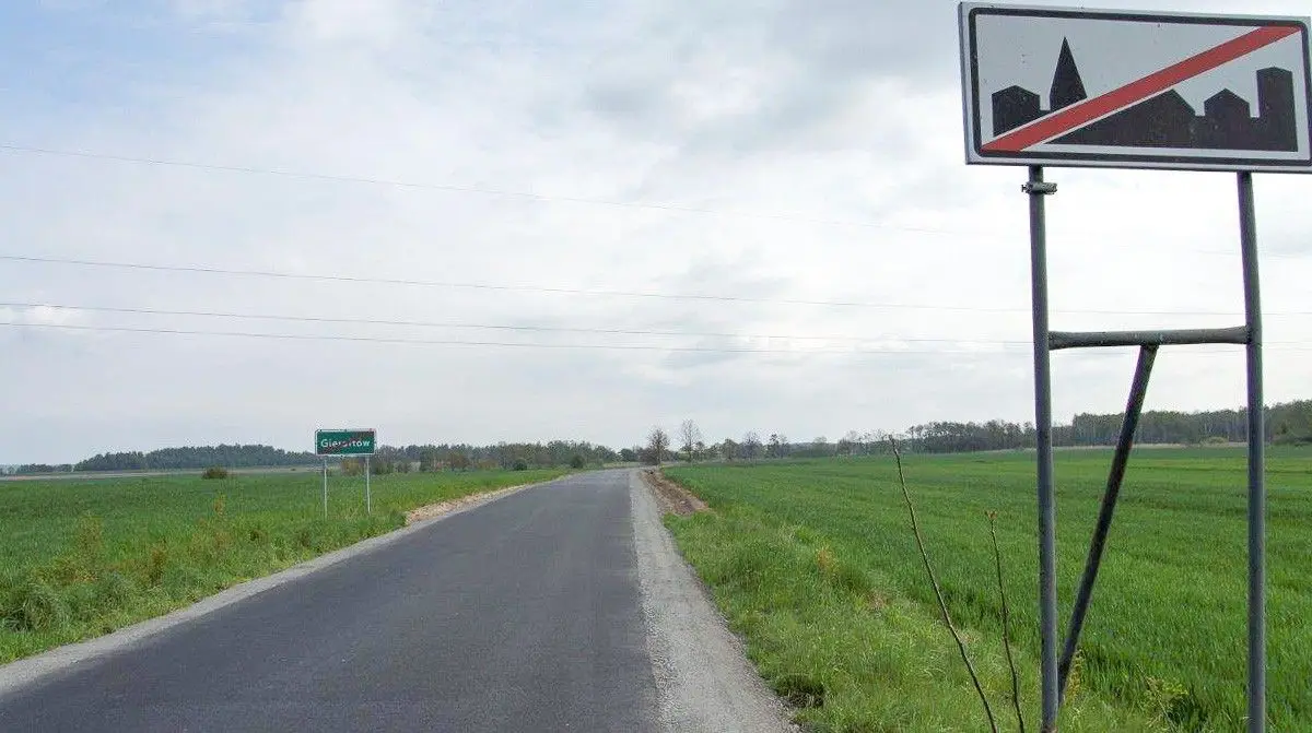 Droga między Czerną a Gierałtowem gotowa