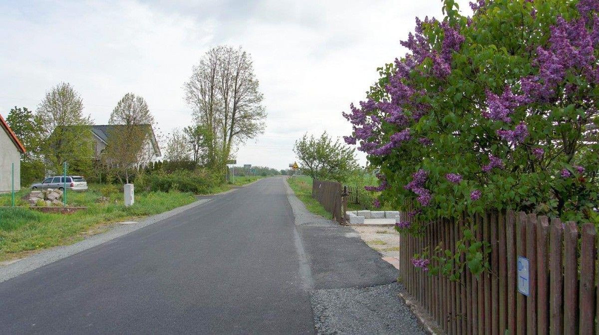 Droga między Czerną a Gierałtowem gotowa