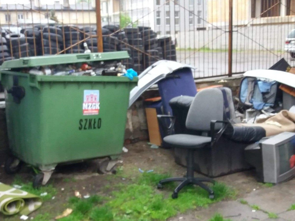 Bolesławianie śmiecą na potęgę? Makabra na Mazowieckiej