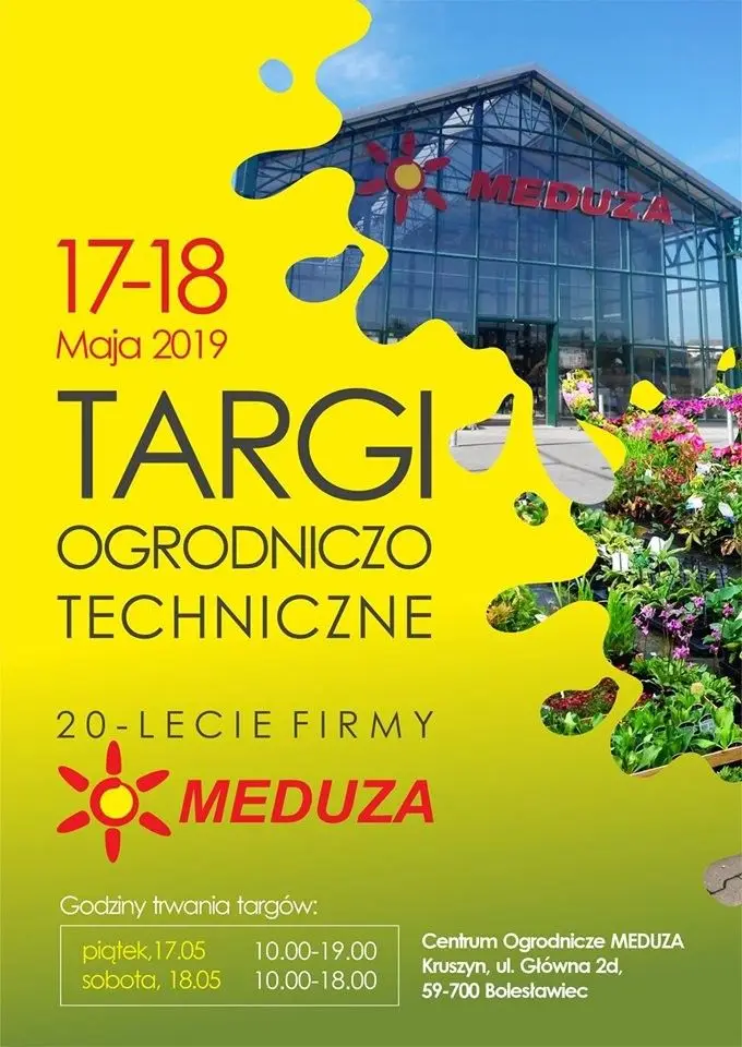 Targi Ogrodniczo-Techniczne w Centrum Ogrodniczym Meduza