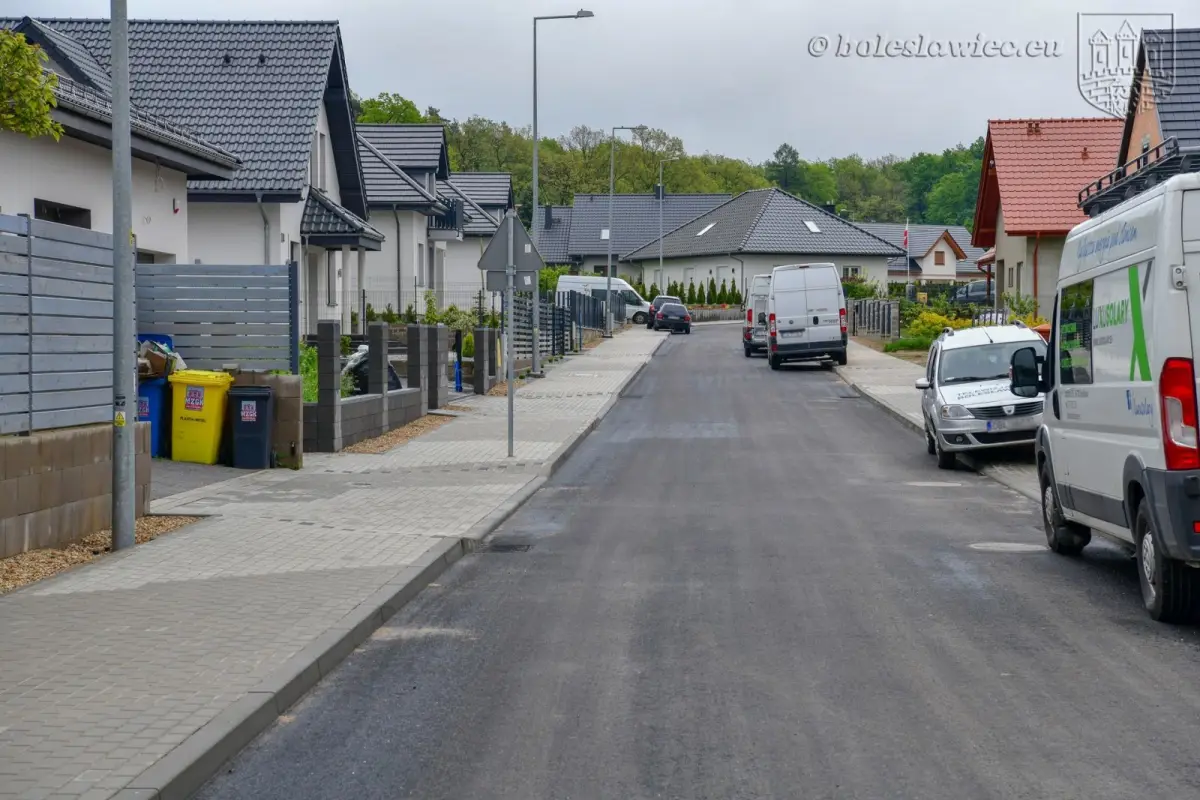 Pierwszy etap budowy drogi przy Jagiellonów zakończony