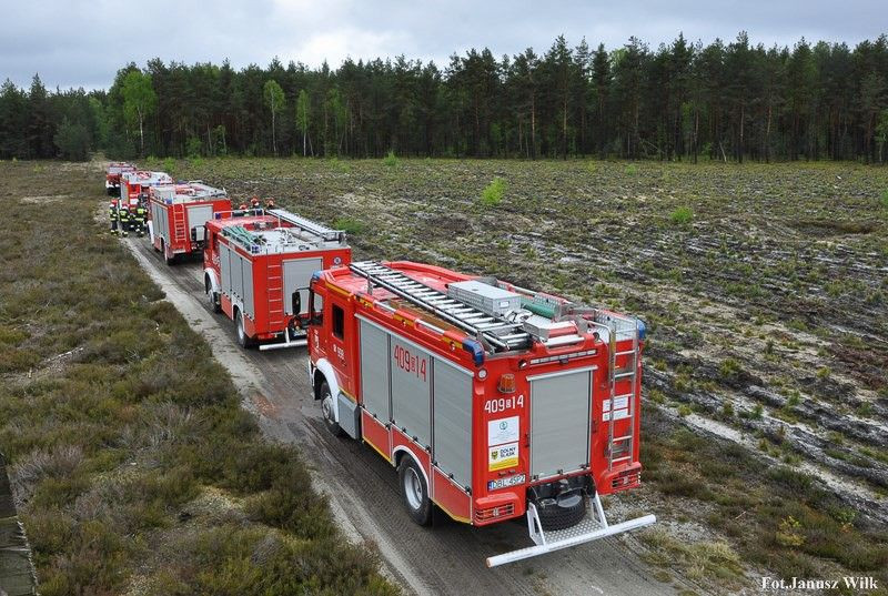 Spektakularne ćwiczenia strażackie „Bory Dolnośląskie 2019”