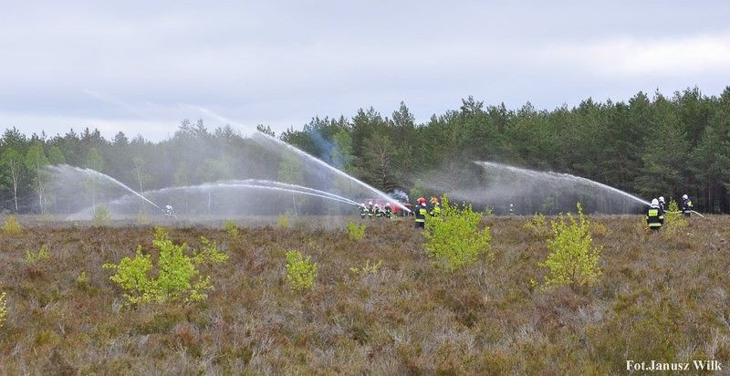 Spektakularne ćwiczenia strażackie „Bory Dolnośląskie 2019”