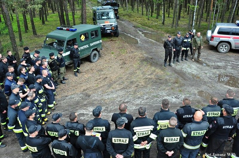 Spektakularne ćwiczenia strażackie „Bory Dolnośląskie 2019”
