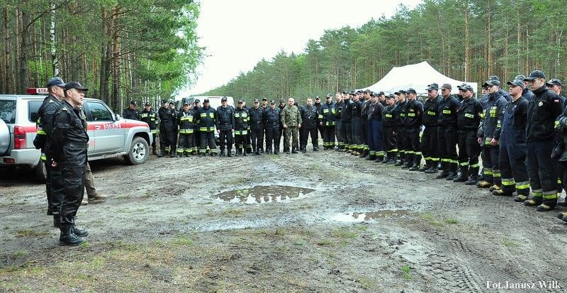 Spektakularne ćwiczenia strażackie „Bory Dolnośląskie 2019”