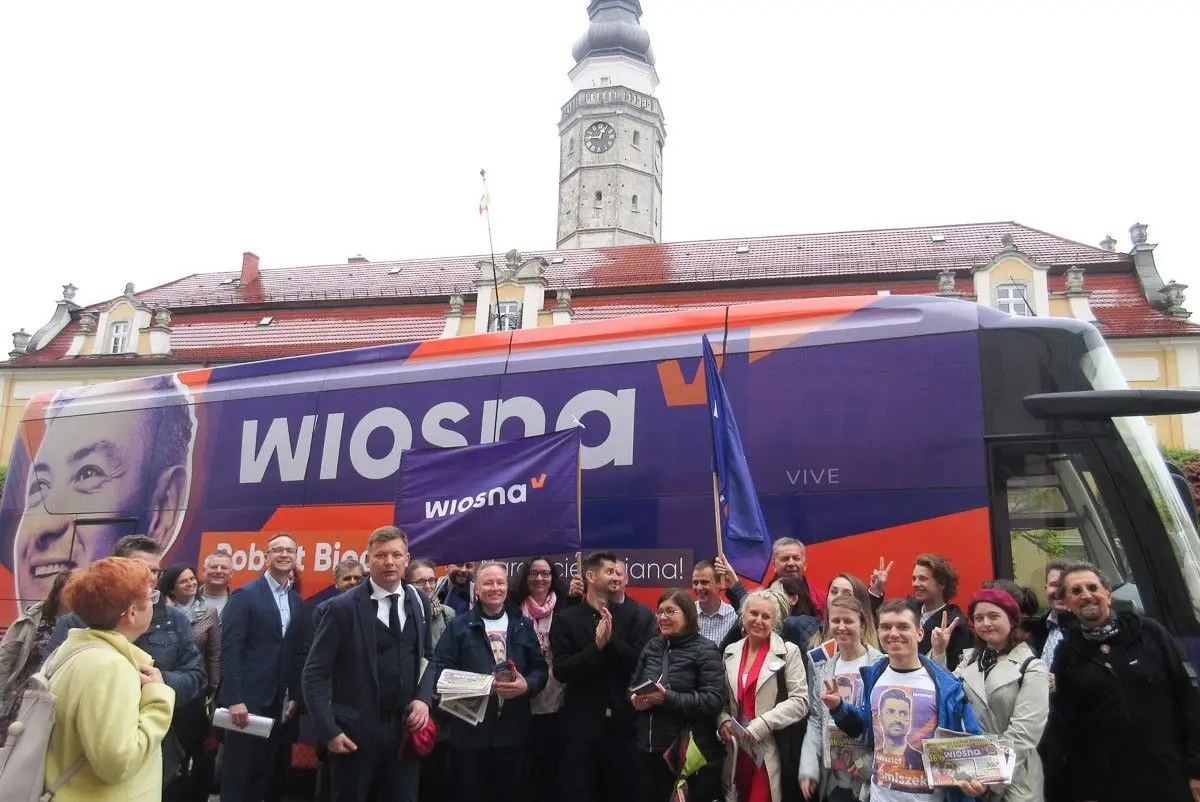 Kandydaci Wiosny do europarlamentu w Bolesławcu