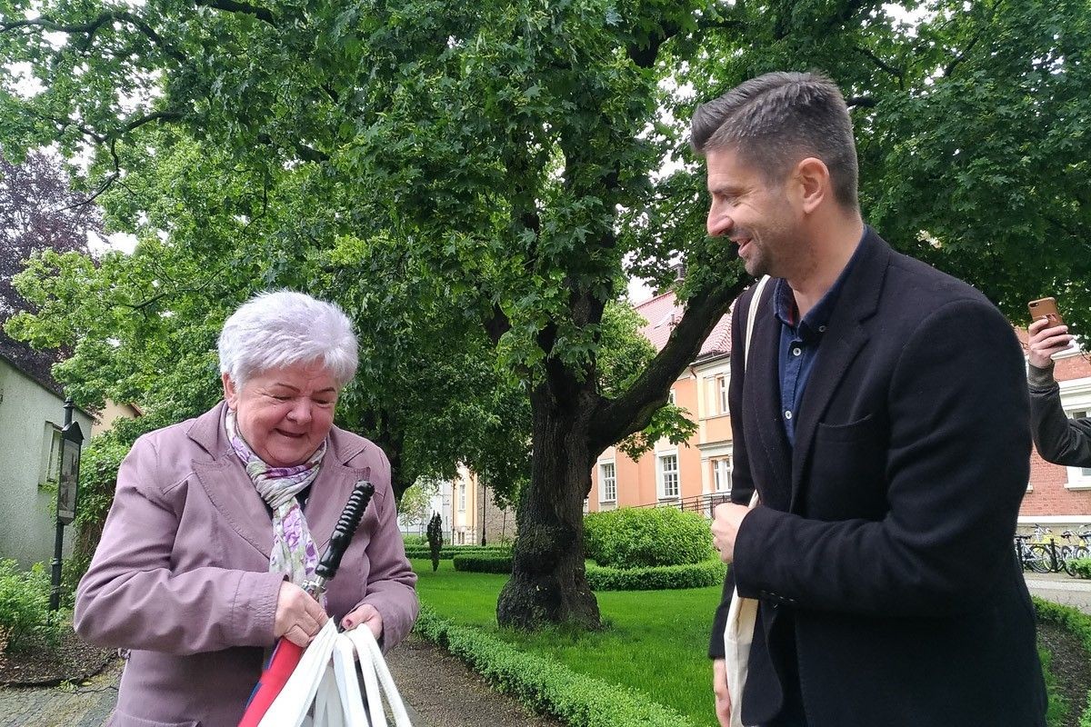 Kandydaci Wiosny do europarlamentu w Bolesławcu