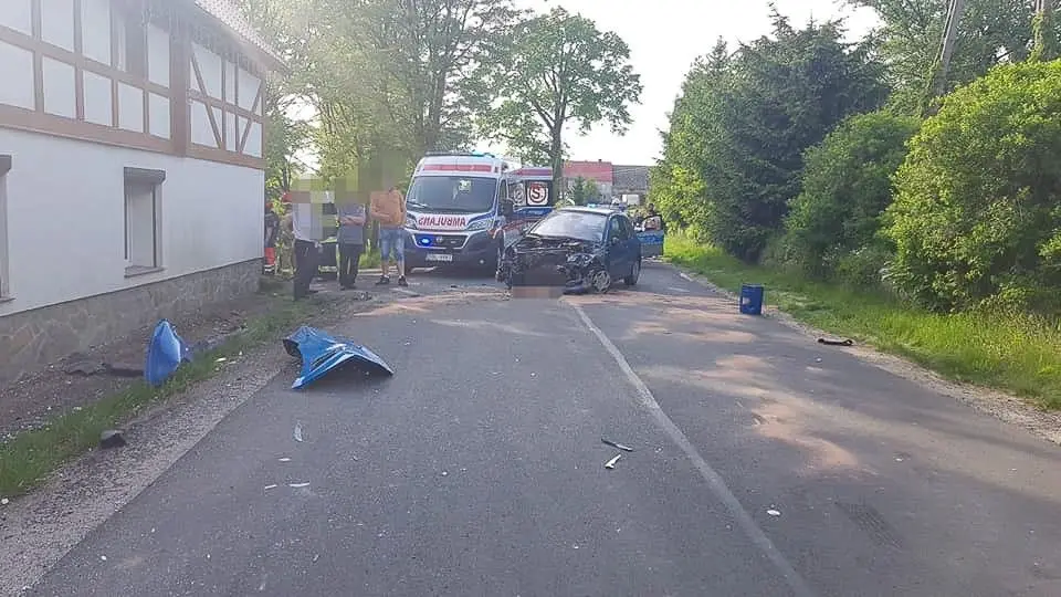 Wypadek w Gościszowie