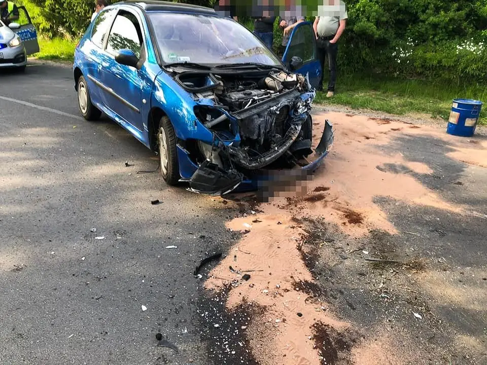Wypadek w Gościszowie
