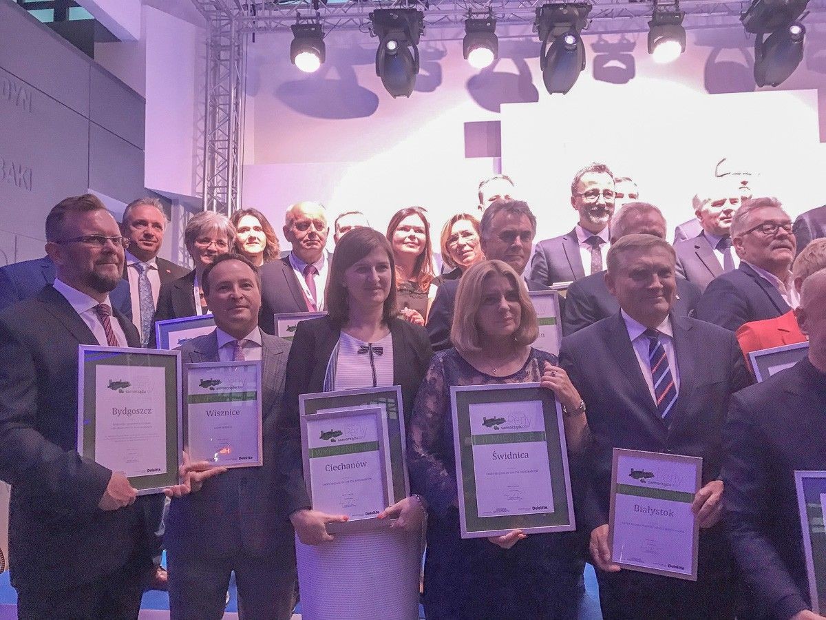 Bolesławiec laureatem Perły Samorządu