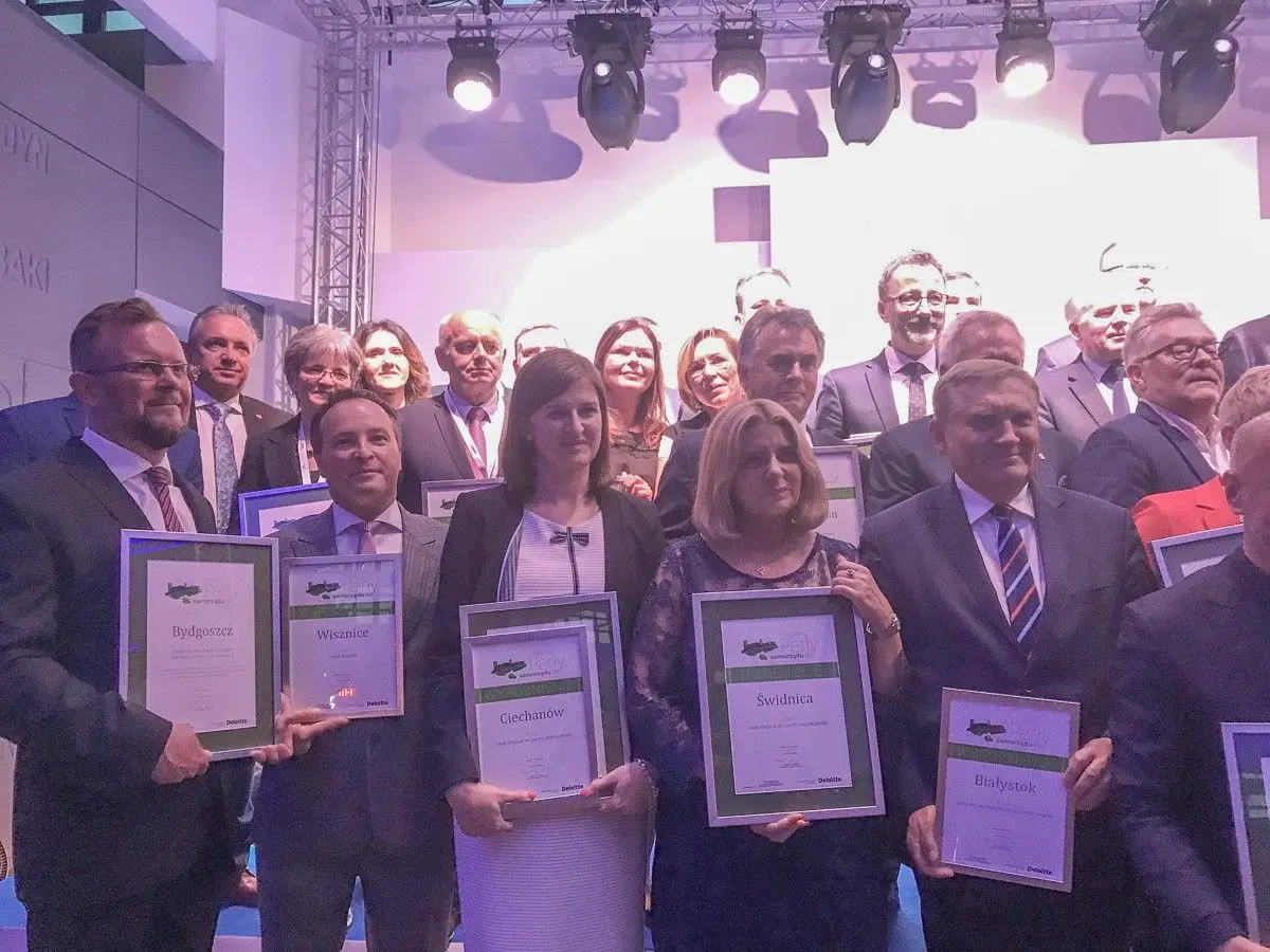 Bolesławiec laureatem Perły Samorządu