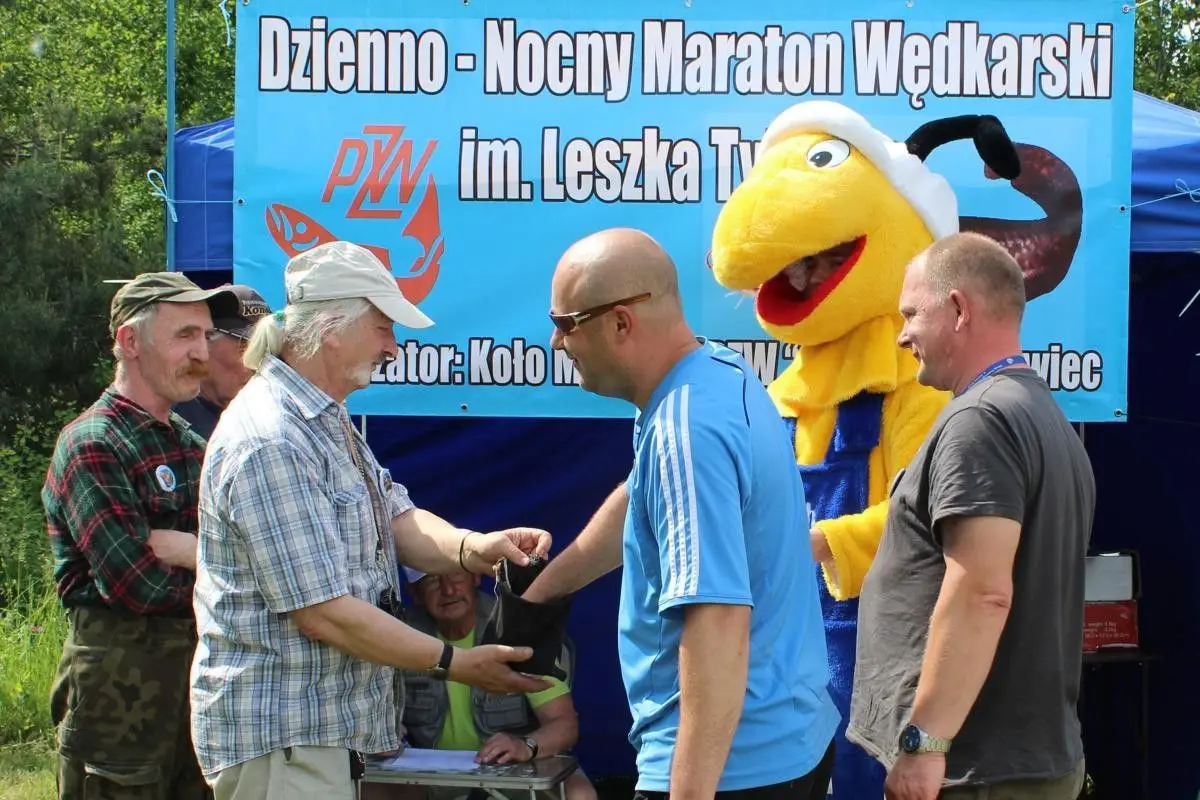 Wędkarze na Krępnicy