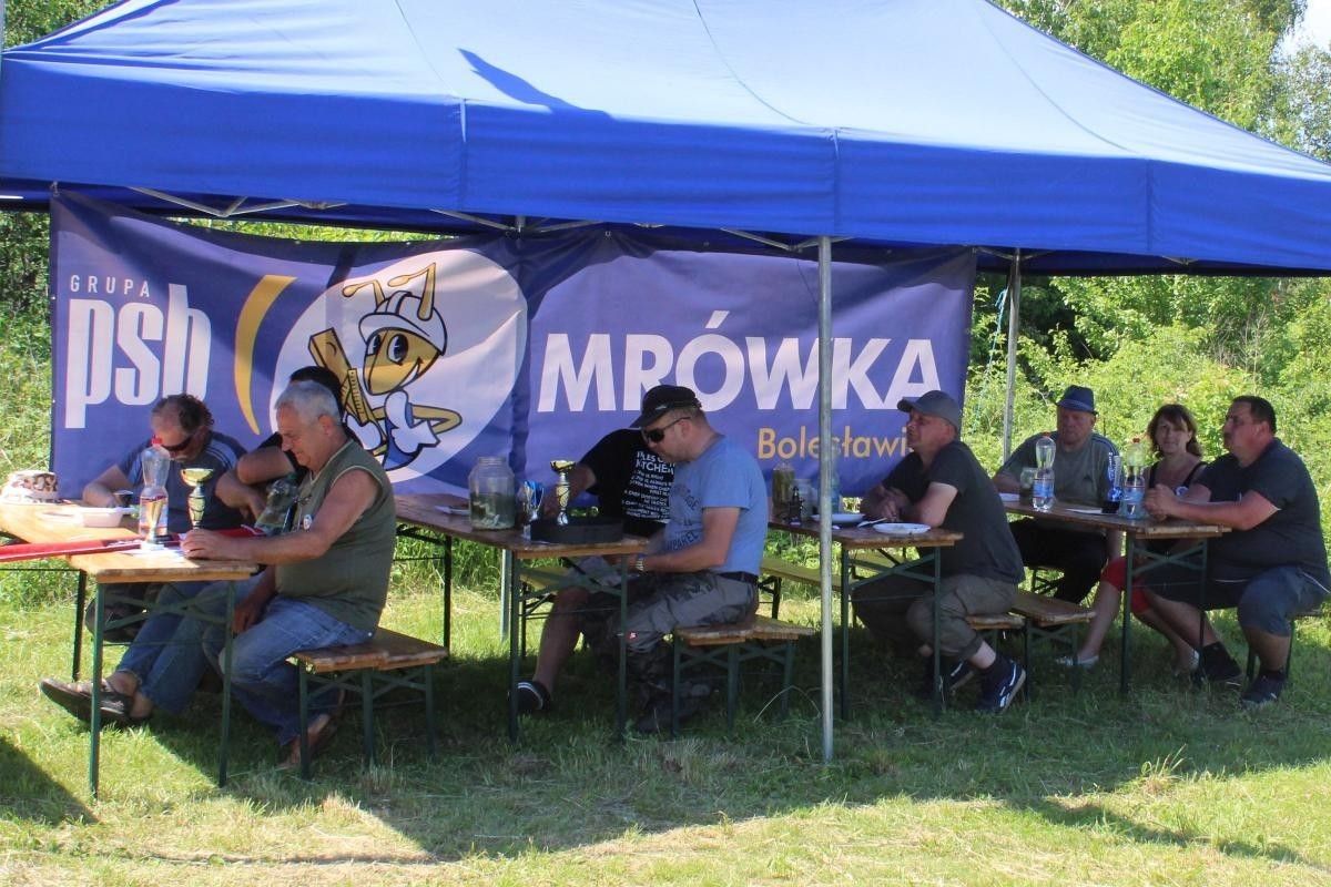 Wędkarze na Krępnicy