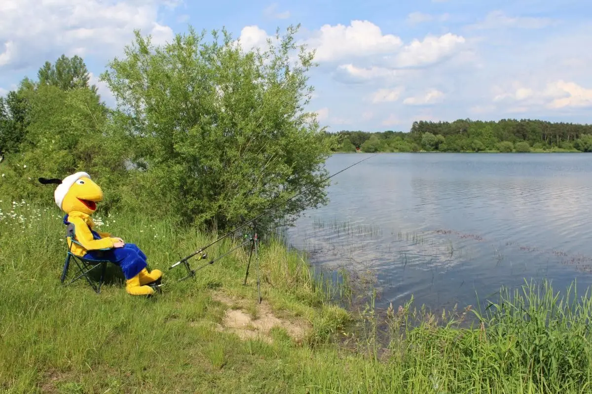 Wędkarze na Krępnicy