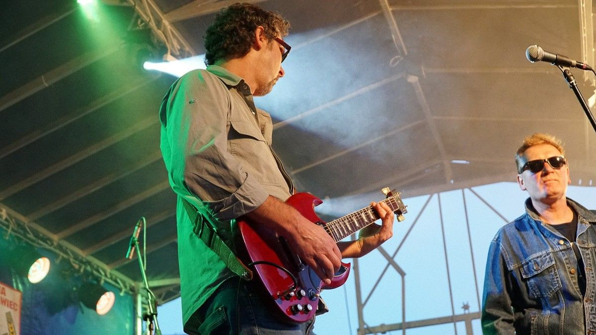 Obstawa Prezydenta na Powiatowym Bluesie