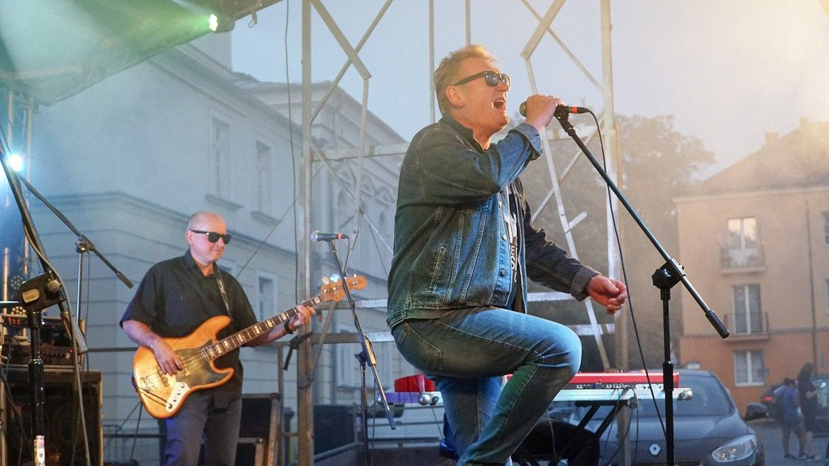 Obstawa Prezydenta na Powiatowym Bluesie