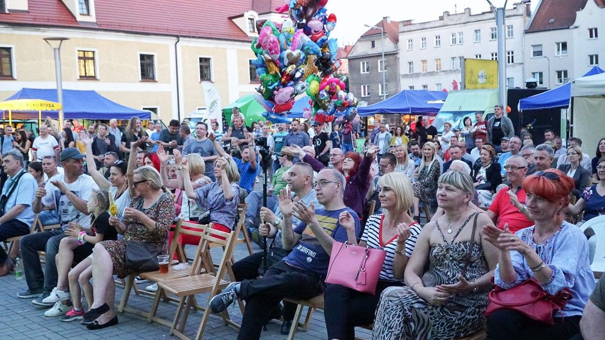 Obstawa Prezydenta na Powiatowym Bluesie