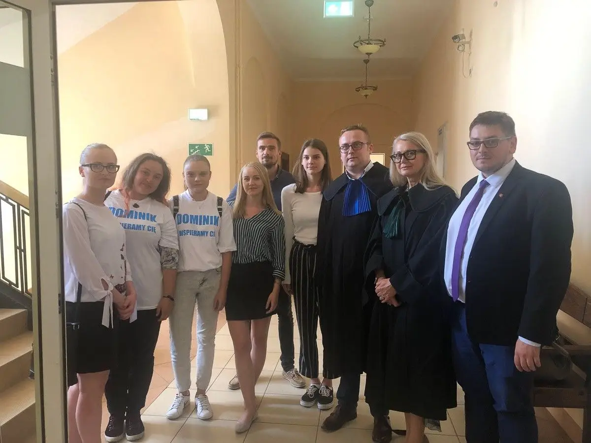 Rozprawa Dominika K. w czerwcu 2019 roku