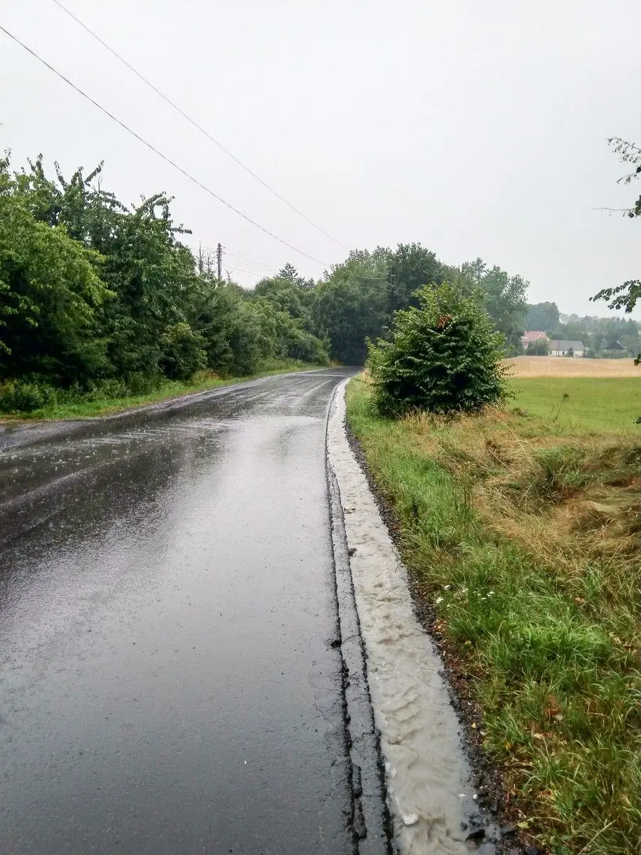 Droga we Włodzicach Małych (powiat lwówecki)