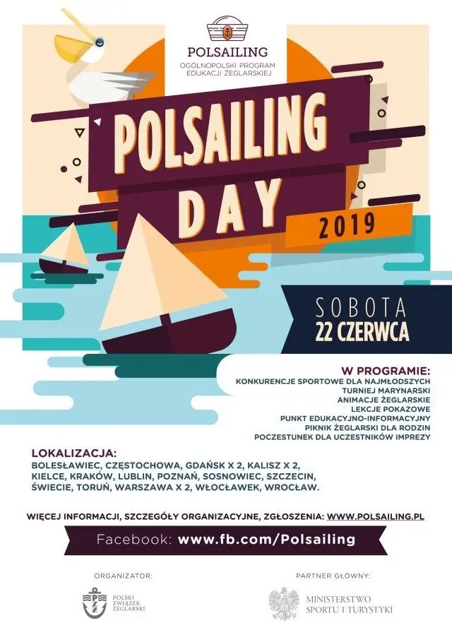 Plakat Polsailing Day Krępnica