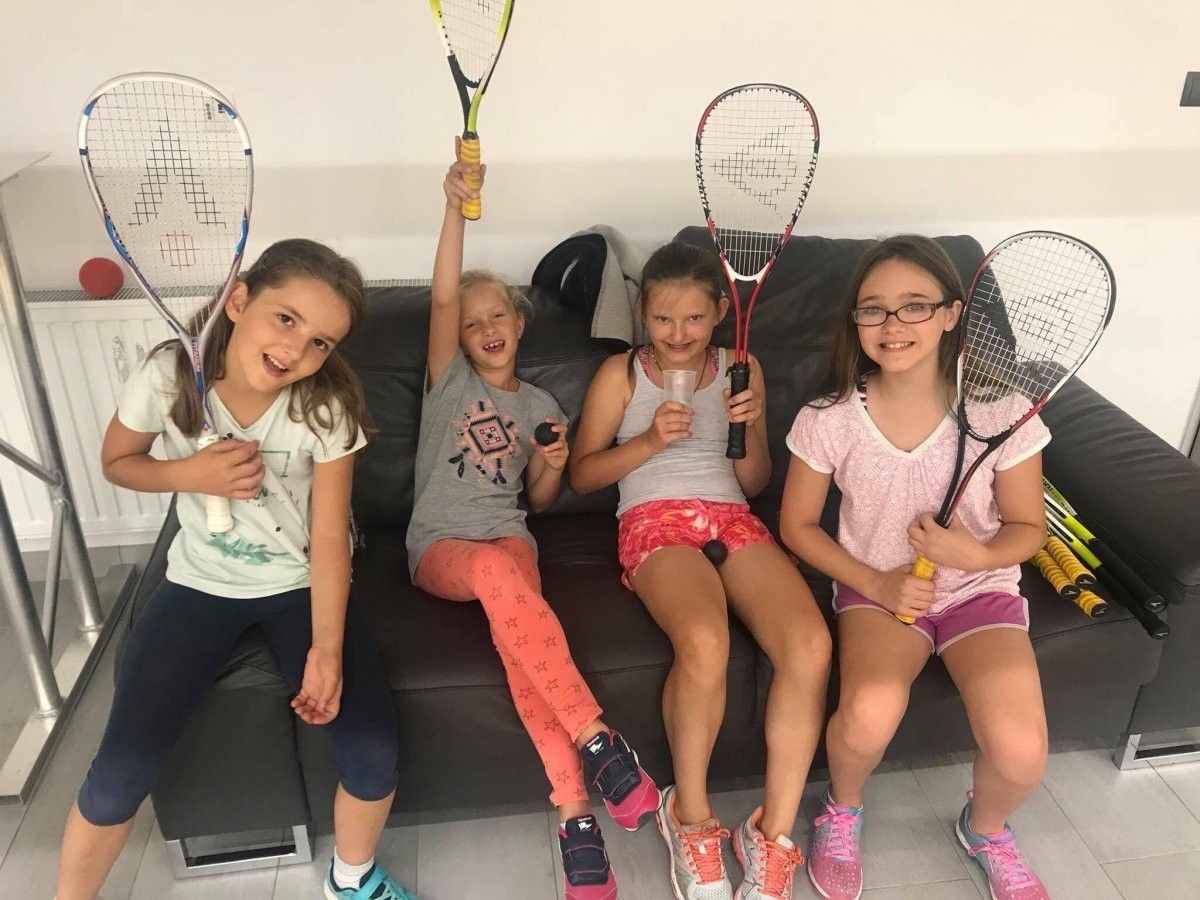 Letnie sportowe półkolonie w Squashstacji