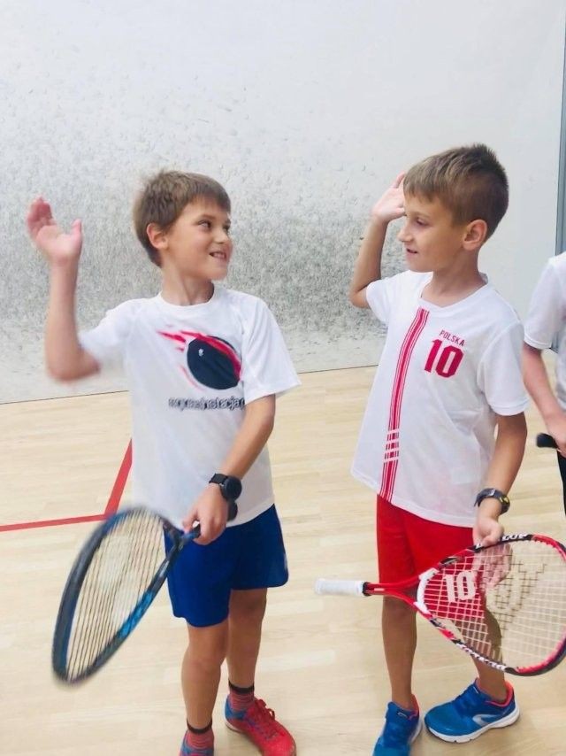 Letnie sportowe półkolonie w Squashstacji